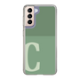 Slim Protection Case［ Original - initial two tone - C green ］