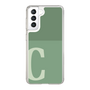 Slim Protection Case［ Original - initial two tone - C green ］