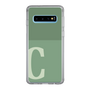 Slim Protection Case［ Original - initial two tone - C green ］