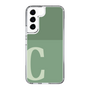 Slim Protection Case［ Original - initial two tone - C green ］