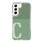 Slim Protection Case［ Original - initial two tone - C green ］