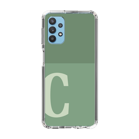 Slim Protection Case［ Original - initial two tone - C green ］