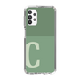 Slim Protection Case［ Original - initial two tone - C green ］
