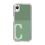 Slim Protection Case［ Original - initial two tone - C green ］
