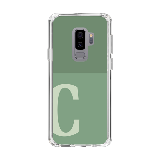 Slim Protection Case［ Original - initial two tone - C green ］