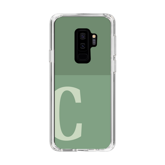 Slim Protection Case［ Original - initial two tone - C green ］