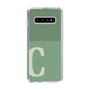 Slim Protection Case［ Original - initial two tone - C green ］