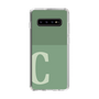 Slim Protection Case［ Original - initial two tone - C green ］