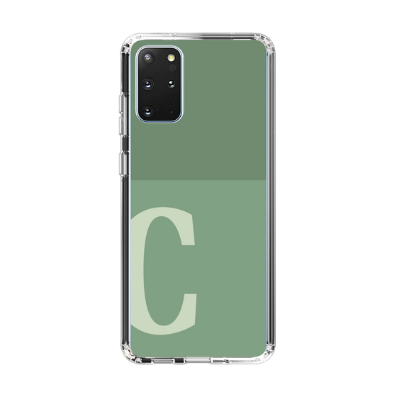 Slim Protection Case［ Original - initial two tone - C green ］