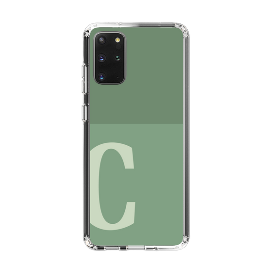 Slim Protection Case［ Original - initial two tone - C green ］