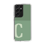 Slim Protection Case［ Original - initial two tone - C green ］