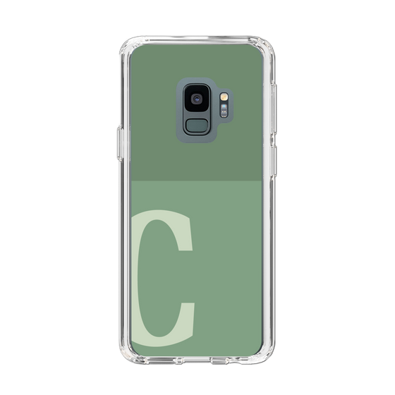 Slim Protection Case［ Original - initial two tone - C green ］