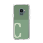 Slim Protection Case［ Original - initial two tone - C green ］