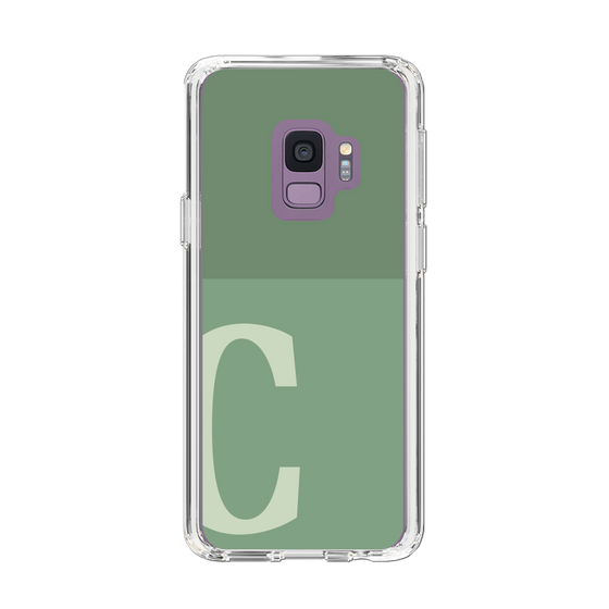 Slim Protection Case［ Original - initial two tone - C green ］