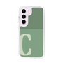Slim Protection Case［ Original - initial two tone - C green ］