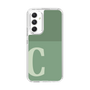 Slim Protection Case［ Original - initial two tone - C green ］