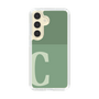 Slim Protection Case［ Original - initial two tone - C green ］
