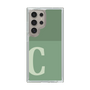 Slim Protection Case［ Original - initial two tone - C green ］