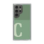 Slim Protection Case［ Original - initial two tone - C green ］
