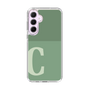 Slim Protection Case［ オリジナル - initial two tone - C green ］