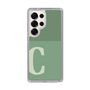 Slim Protection Case［ Original - initial two tone - C green ］