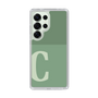 Slim Protection Case［ Original - initial two tone - C green ］