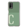 Slim Protection Case［ Original - initial two tone - C green ］