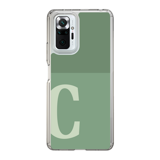 Slim Protection Case［ Original - initial two tone - C green ］