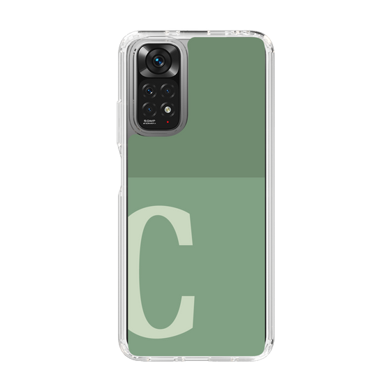 Slim Protection Case［ Original - initial two tone - C green ］