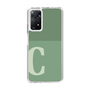Slim Protection Case［ Original - initial two tone - C green ］