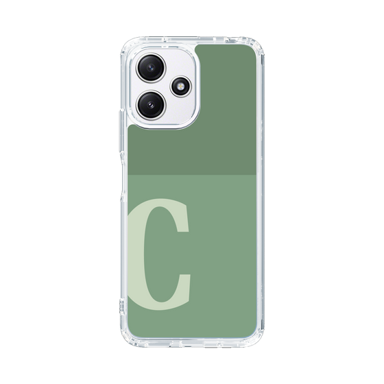 Slim Protection Case［ Original - initial two tone - C green ］