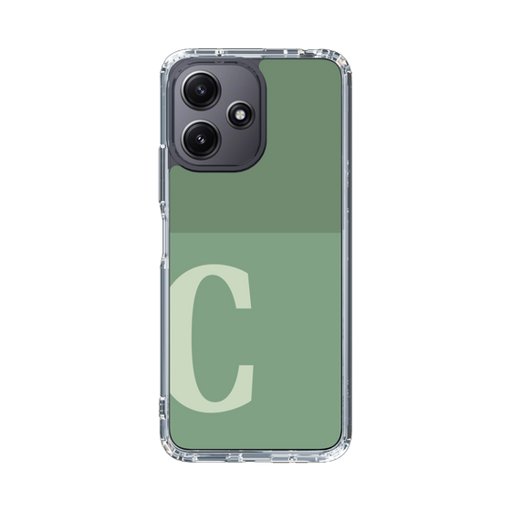 Slim Protection Case［ Original - initial two tone - C green ］