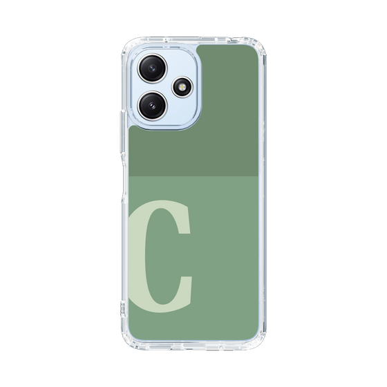 Slim Protection Case［ Original - initial two tone - C green ］