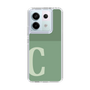 Slim Protection Case［ Original - initial two tone - C green ］