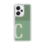 Slim Protection Case［ Original - initial two tone - C green ］
