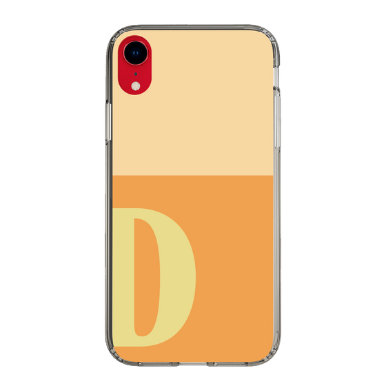 Slim Protection Case［ Original - initial two tone - D orange ］
