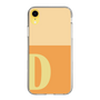Slim Protection Case［ Original - initial two tone - D orange ］