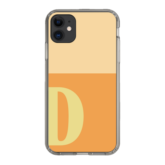 Slim Protection Case［ Original - initial two tone - D orange ］