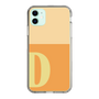 Slim Protection Case［ Original - initial two tone - D orange ］