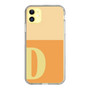 Slim Protection Case［ Original - initial two tone - D orange ］