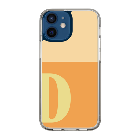 Slim Protection Case［ Original - initial two tone - D orange ］