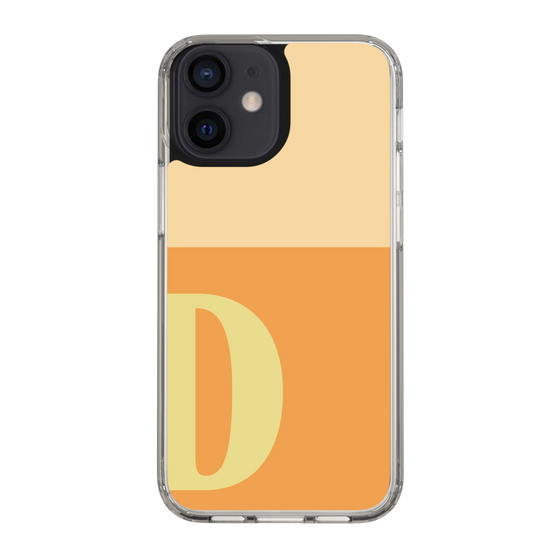 Slim Protection Case［ Original - initial two tone - D orange ］
