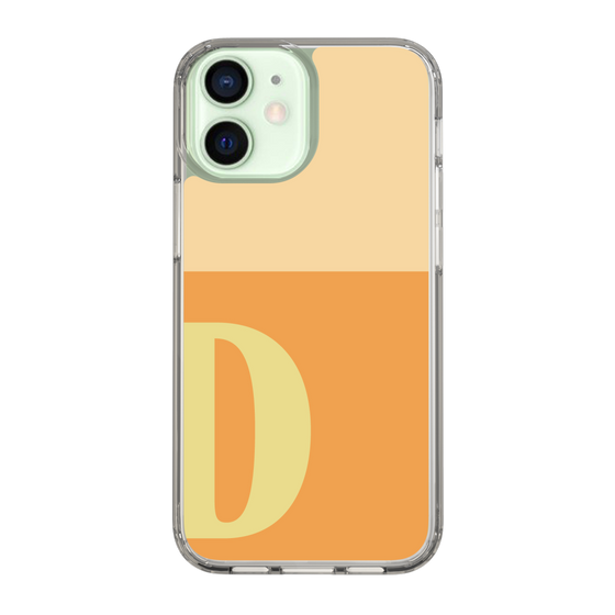 Slim Protection Case［ Original - initial two tone - D orange ］