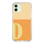 Slim Protection Case［ Original - initial two tone - D orange ］