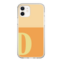 Slim Protection Case［ Original - initial two tone - D orange ］