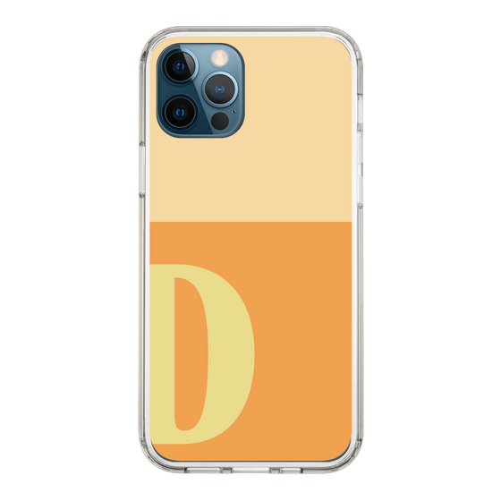 Slim Protection Case［ Original - initial two tone - D orange ］