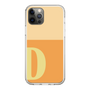 Slim Protection Case［ Original - initial two tone - D orange ］