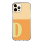 Slim Protection Case［ Original - initial two tone - D orange ］