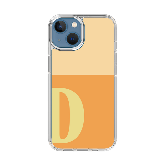 Slim Protection Case［ Original - initial two tone - D orange ］