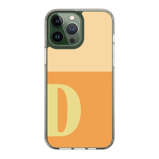 Slim Protection Case［ Original - initial two tone - D orange ］